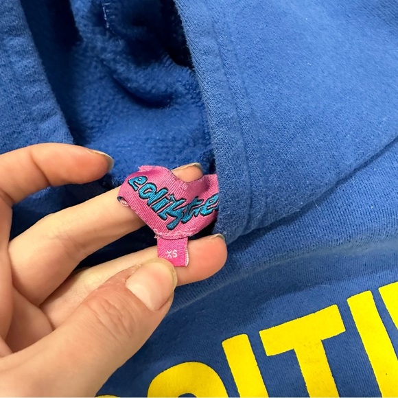 EDIKTED Positive Mindset Oversized Hoodie XS - Picture 3 of 4